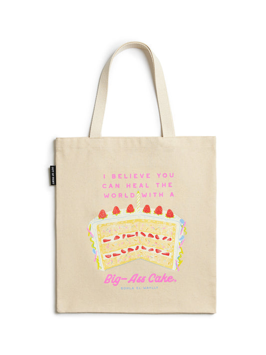 Sohla El-Waylly: Big Ass Cake Tote Bag