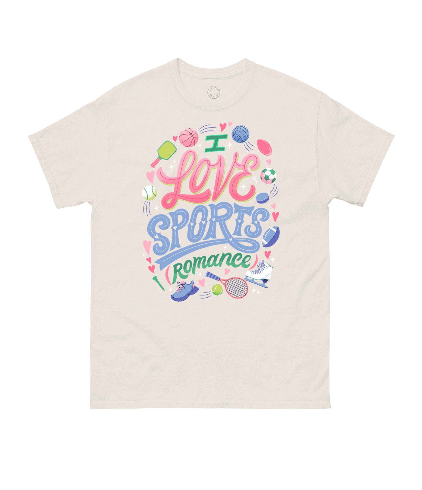 I Love Sports (Romance) Unisex T-Shirt XXX-Large