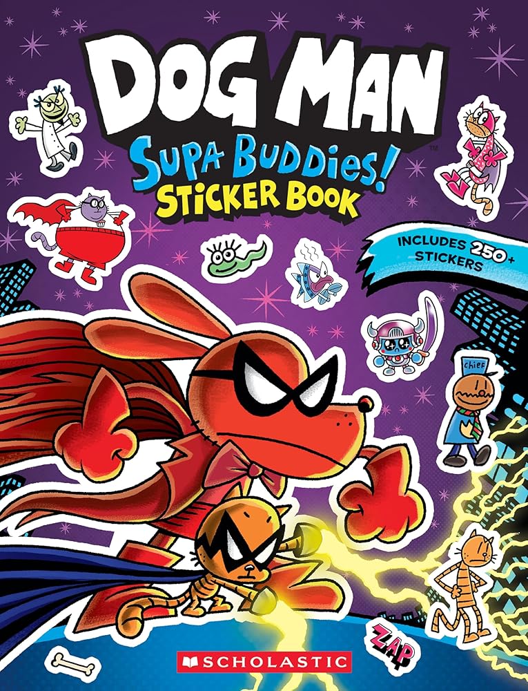 Dog Man: Official Supa Buddies Sticker Book by Scholastic