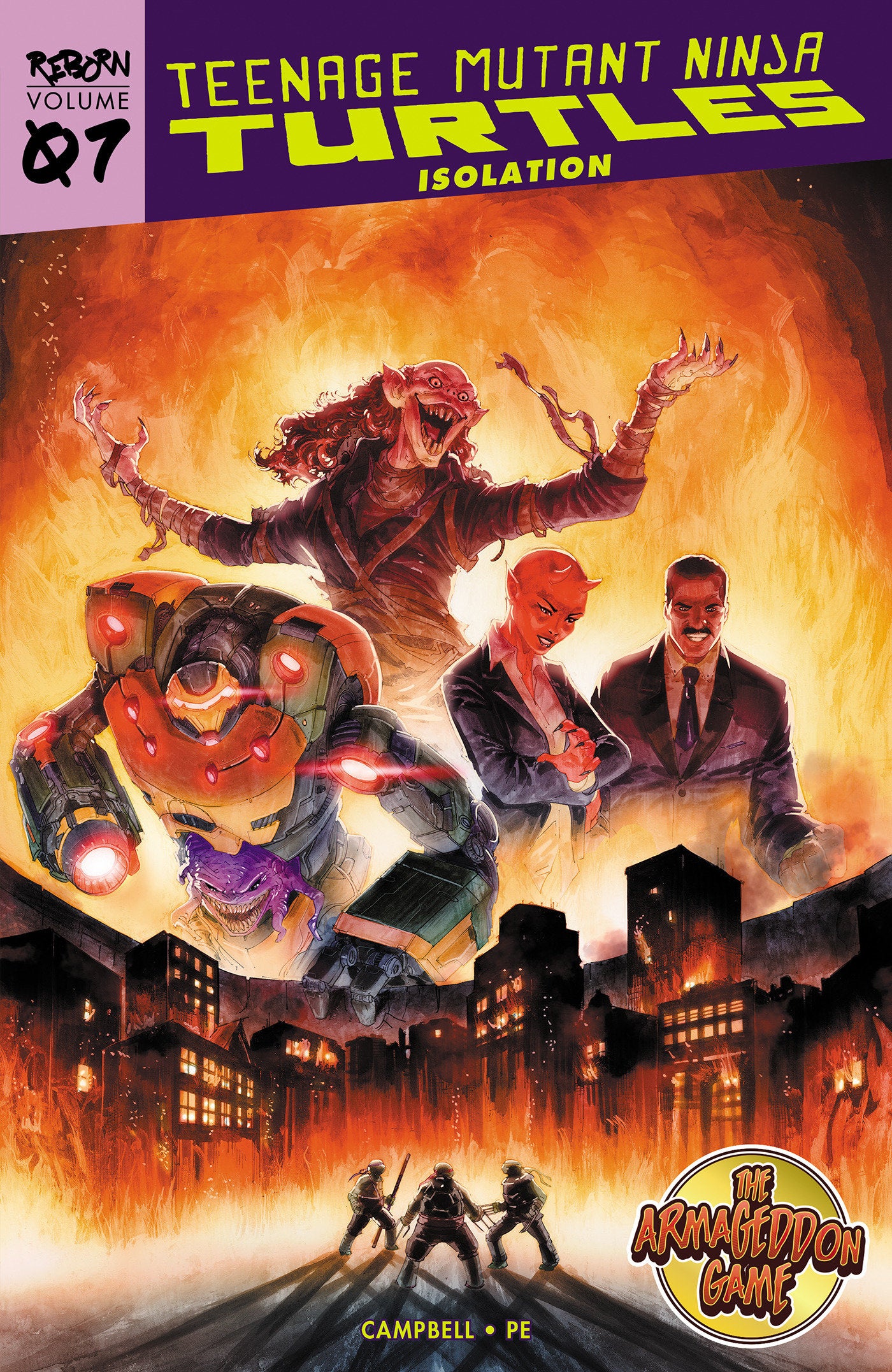 Teenage Mutant Ninja Turtles: Reborn, Vol. 7 - Isolation (TMNT Reborn) (Book:7)