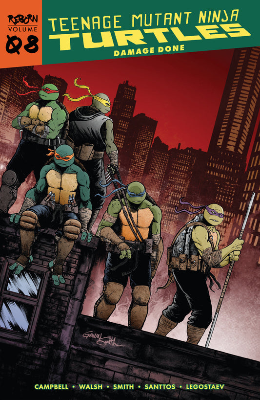 Teenage Mutant Ninja Turtles: Reborn, Vol. 8 - Damage Done (TMNT Reborn) (Book:8)