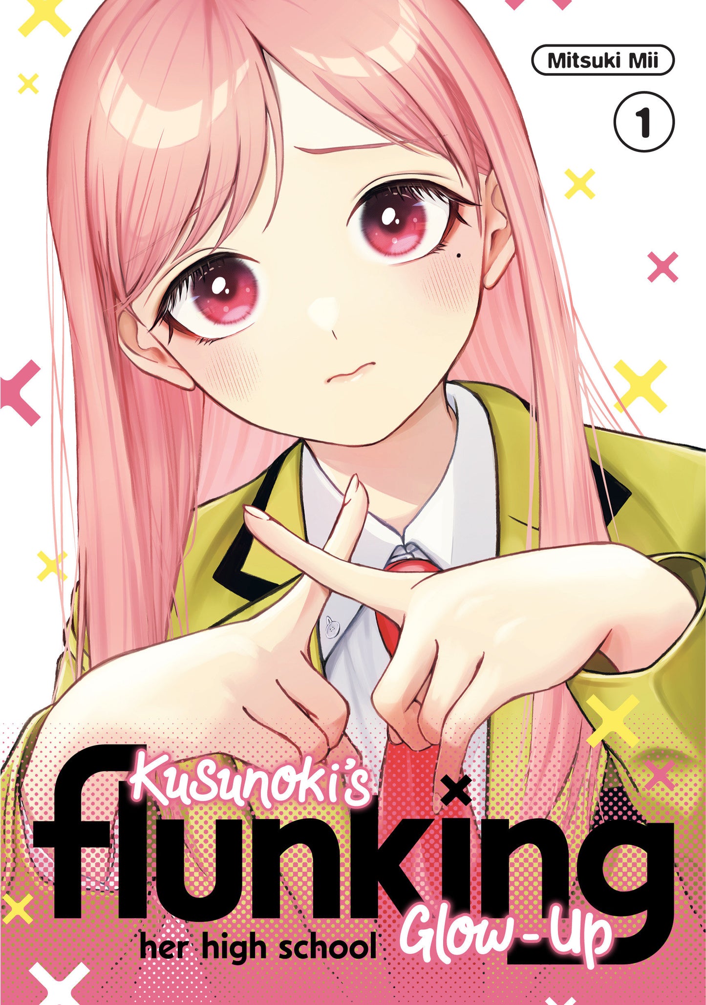 Kusunoki's Flunking Her High School Glow-Up 1 (Kusunoki's Flunking Her High School Glow-Up) (Book:1)