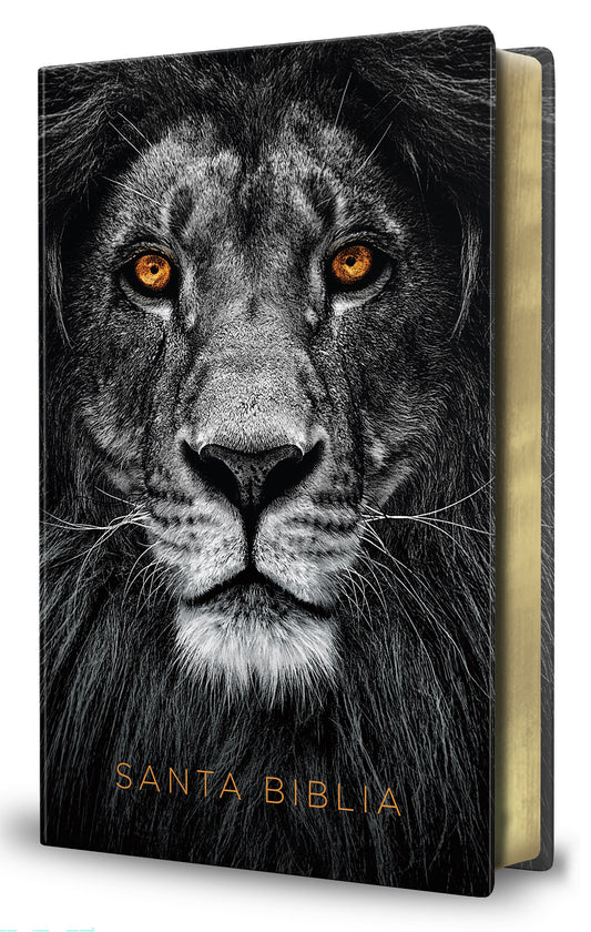 Biblia RVR 1960 letra grande tama�o manual, s�mil piel Le�n de Juda / Spanish Bible RVR 1960 Handy Size Large Print imitation leather Lion of Judah