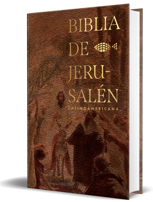 Biblia de Jerusal�n Latinoamericana Tapa dura Jes�s llega a Jerusal�n / Spanish Jerusalem Bible, Latinamerican Jesus Triumphal Entry