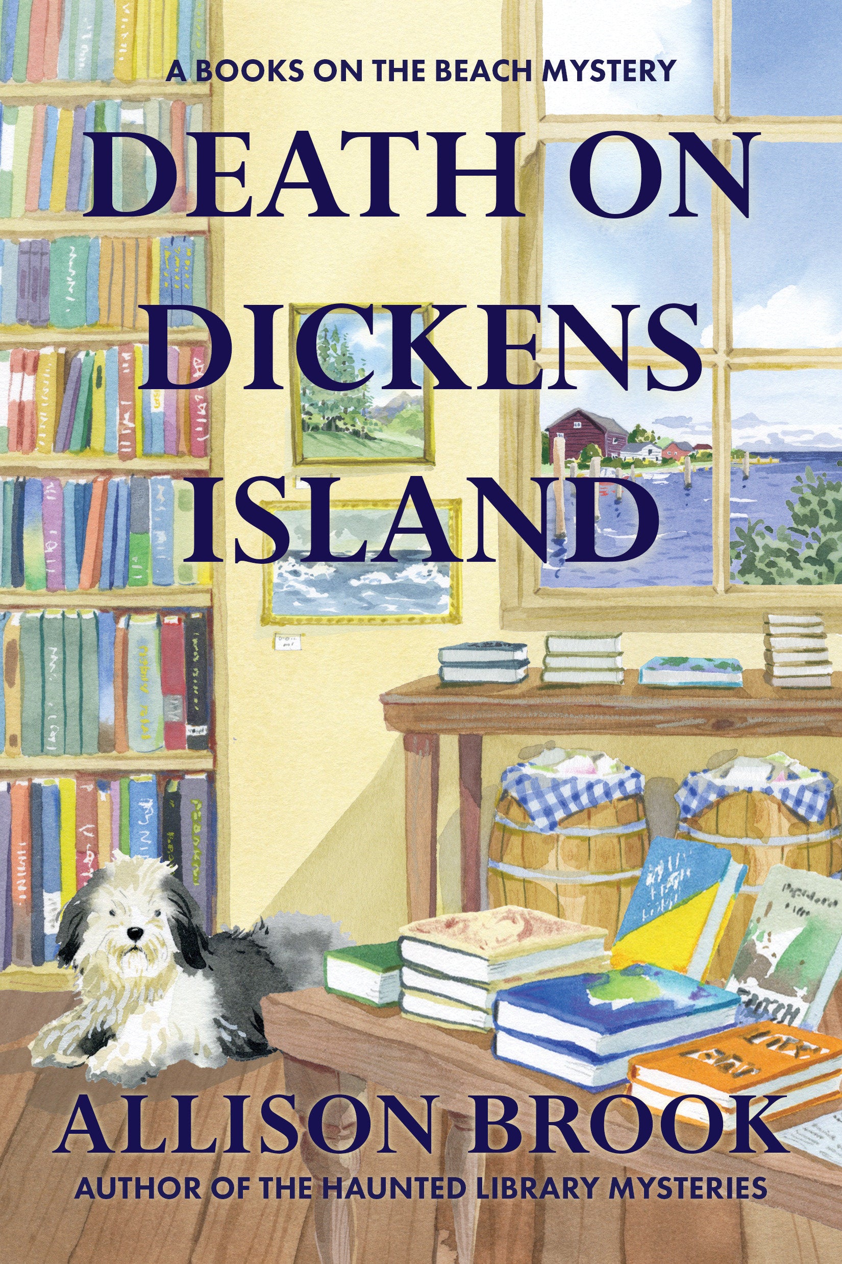 Death on Dickens Island - A Books on the Beach Mystery (A Books on the Beach Mystery)
