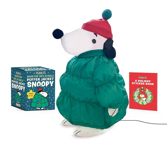 Peanuts: Desktop Inflatable Puffer Jacket Snoopy: Stands 14" Tall (RP Minis) by Charles M. Schulz