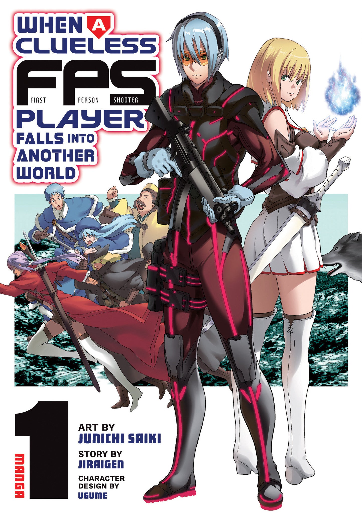 When a Clueless First-Person Shooter Player Falls into Another World (Manga) Vol. 1 (When a Clueless First-Person Shooter Player Falls into Another World (Manga)) (Book:1)