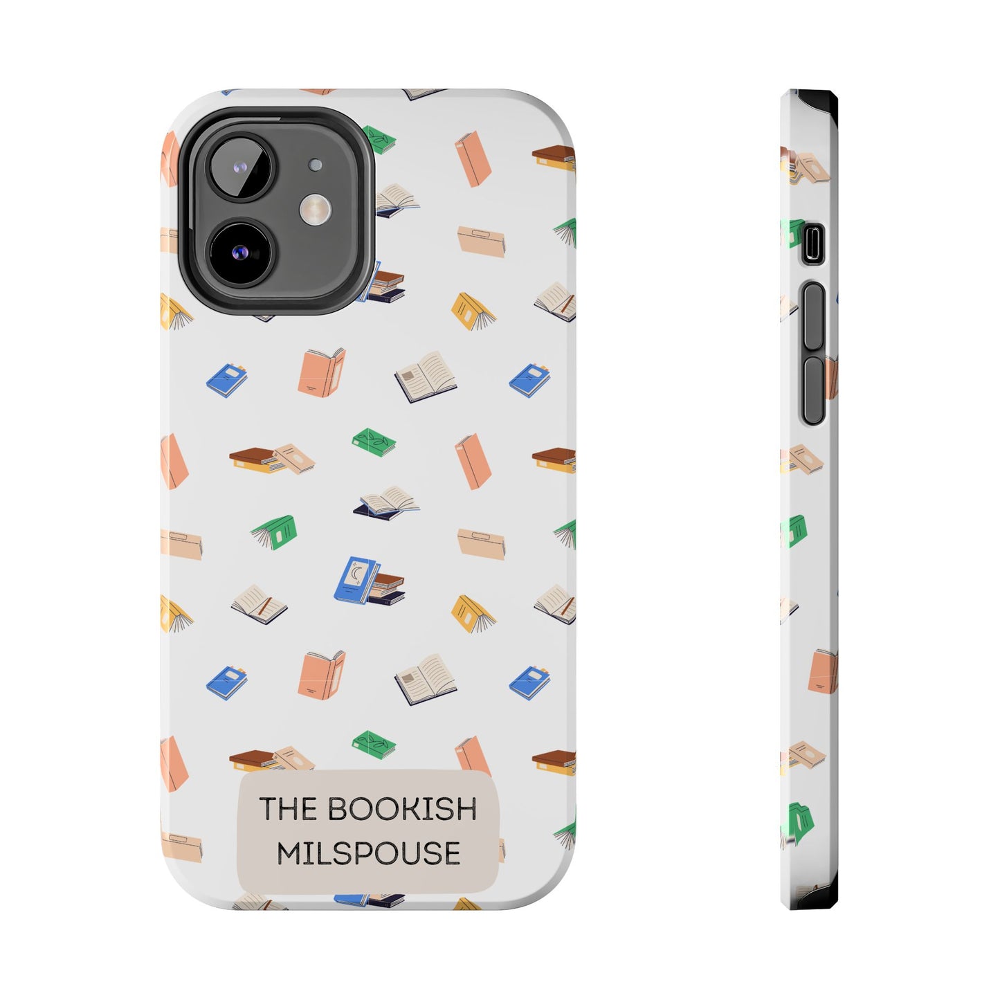 The Bookish Milspouse Tough Phone Cases - Creative By Sanchez