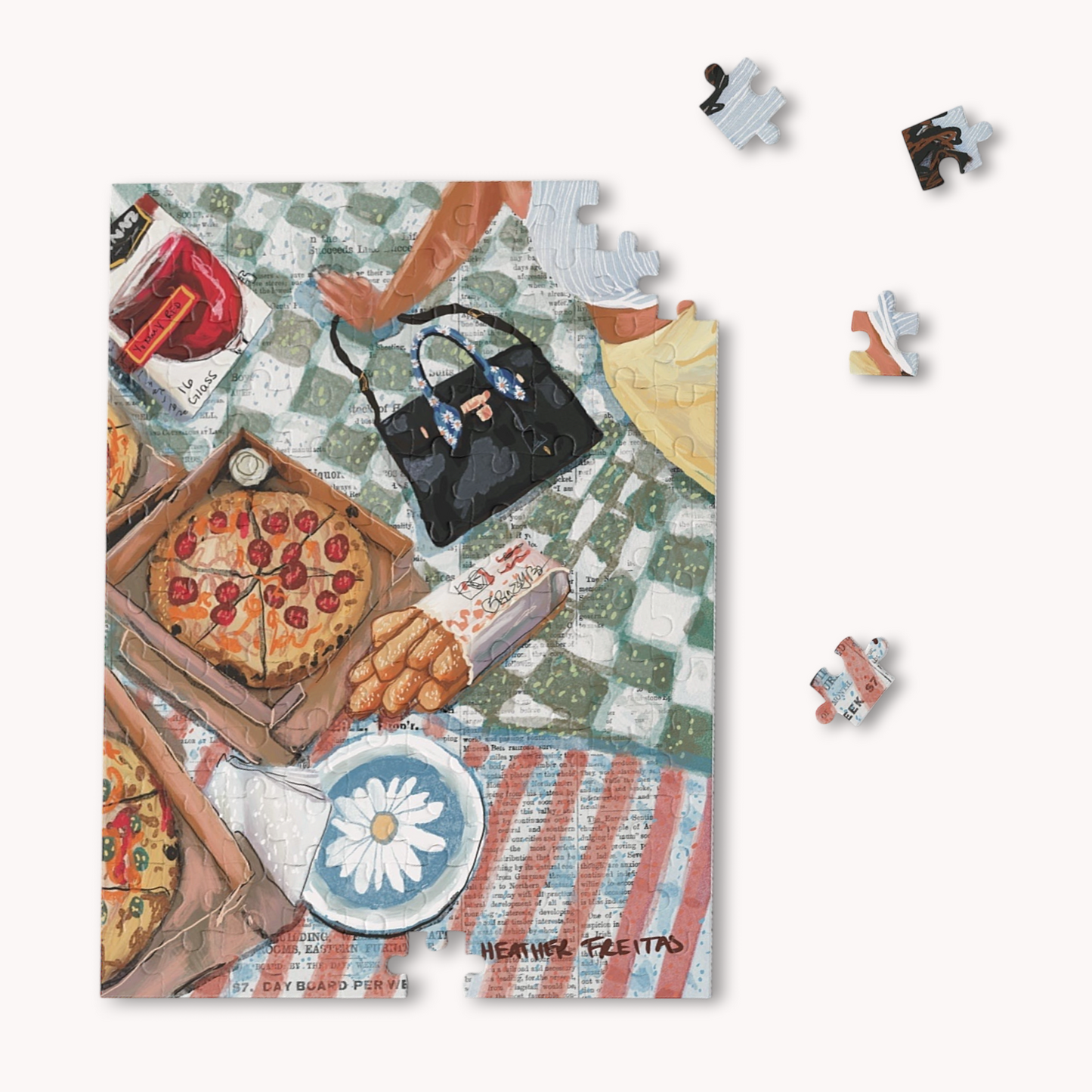 Picnic Fine Art Puzzle