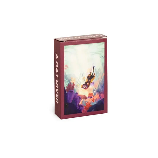 A Cat Diver 99 Piece Mini Jigsaw Puzzle Trevell