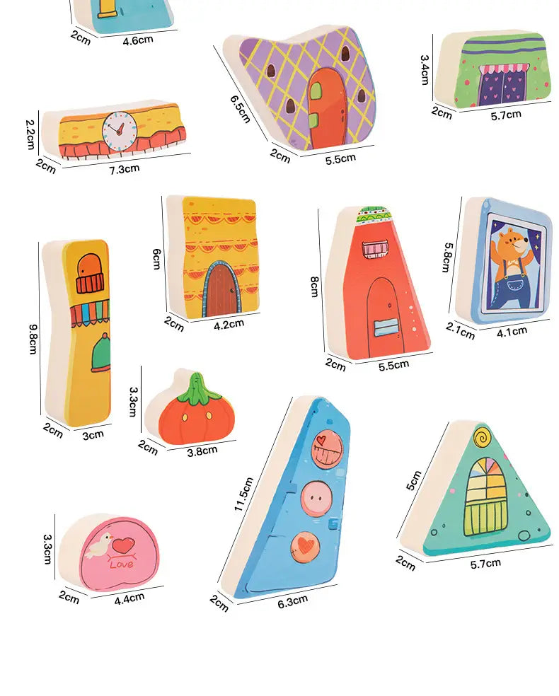 Colorful Building Blocks