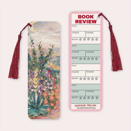 Pastel Desert Soft Touch Premium Bookmark