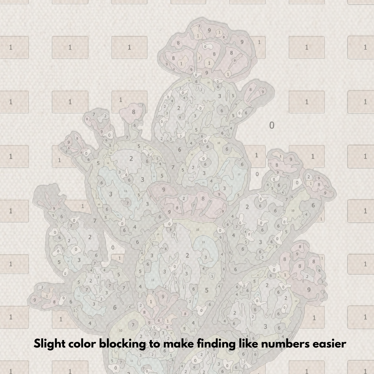 Prickly Pear - Paint by Numbers Kit