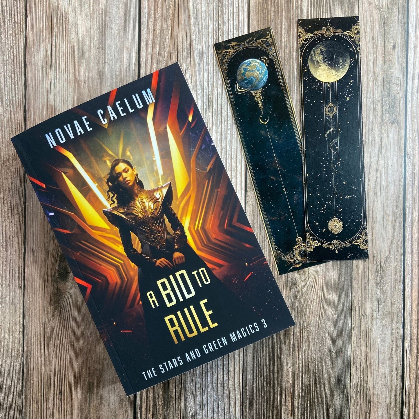 SIGNED A Bid to Rule: The Stars and Green Magics Book 3 (Paperback)