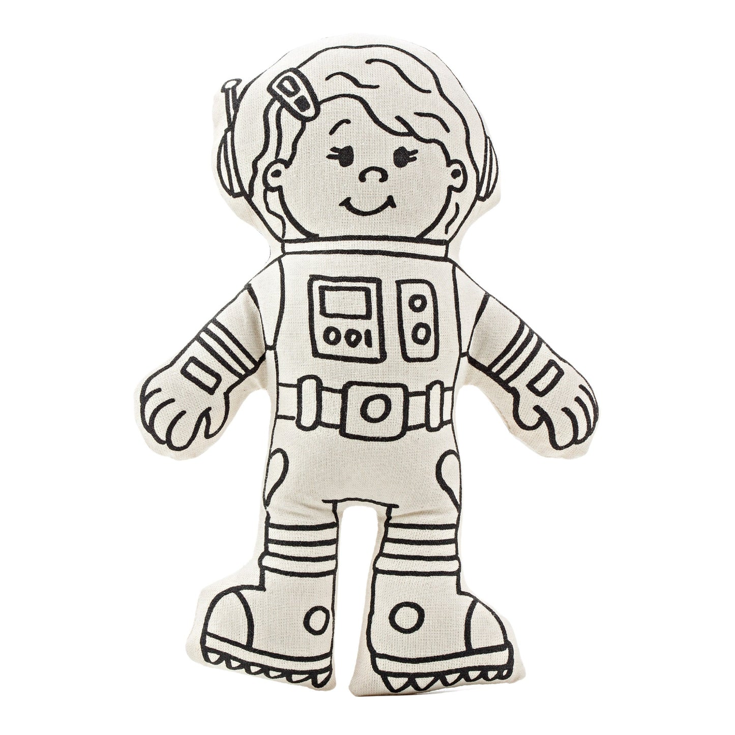 Kiboo Kids Space Explorer: Girl Astronaut Doll with Mini Space Pack - Educational and Imaginative Play Toy