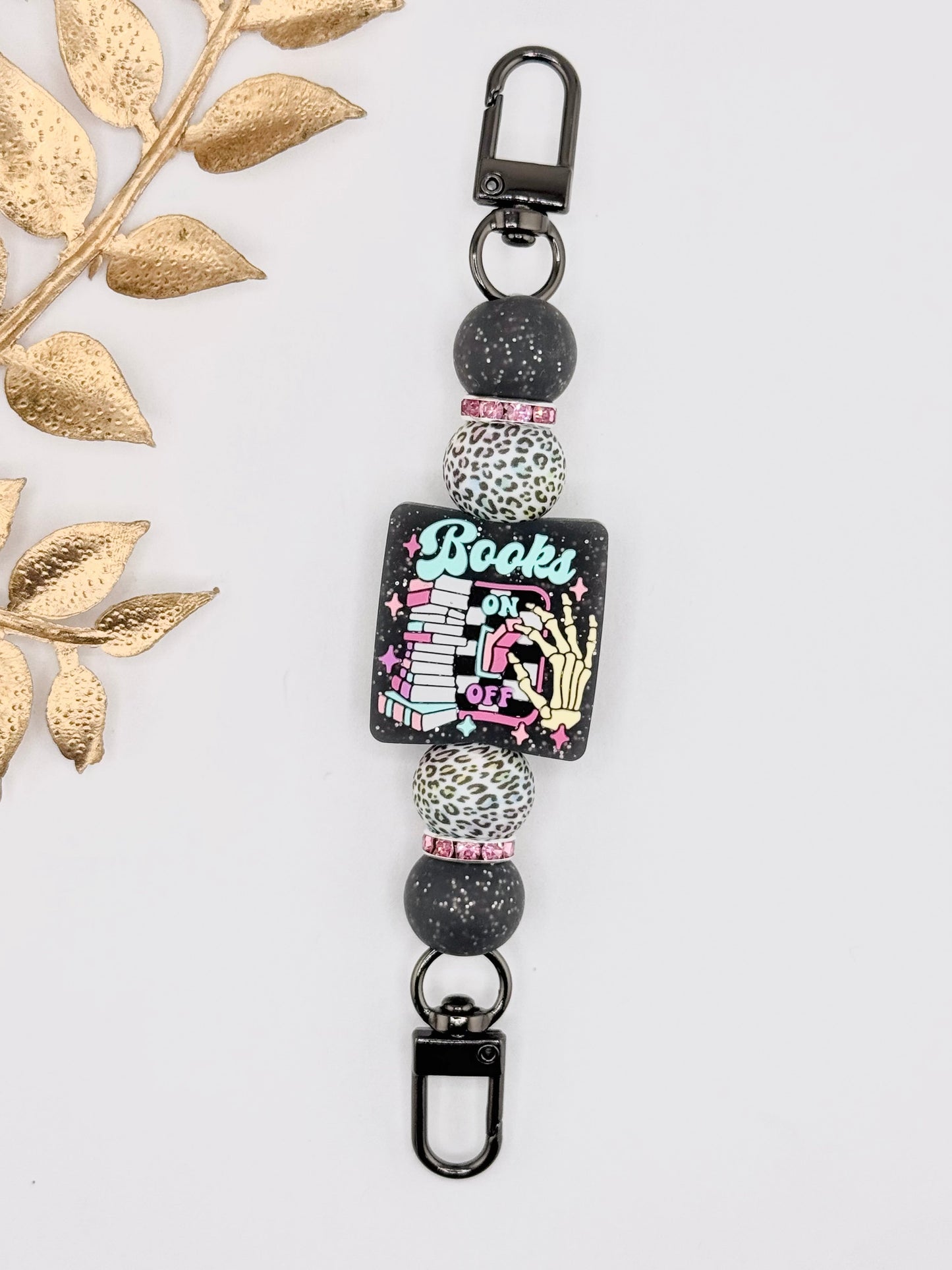 E-Reader Strap ~ Books On ~ Interchangeable M&H