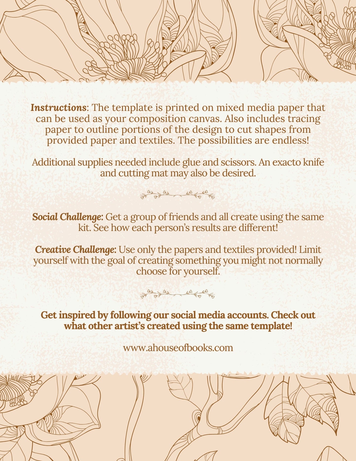 Art Prompt Kit- Birds
