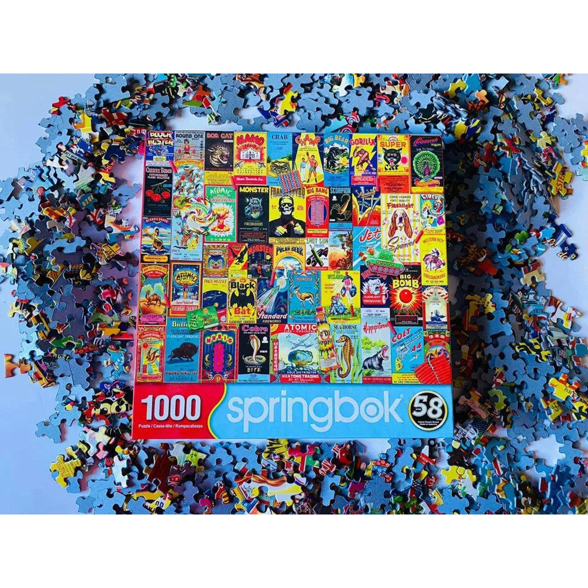 Bang, Boom, Pop! 1000 Piece Jigsaw Puzzle Springbok