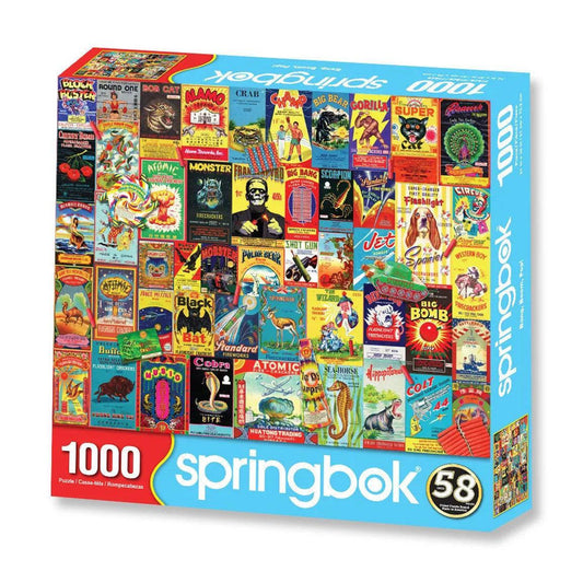 Bang, Boom, Pop! 1000 Piece Jigsaw Puzzle Springbok