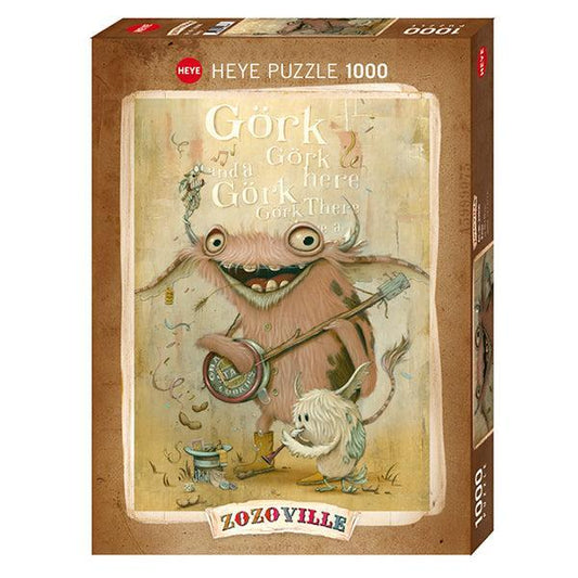 Banjo Zozoville 1000 Piece Jigsaw Puzzle Heye