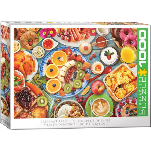 Breakfast Table 1000 Piece Jigsaw Puzzle Eurographics