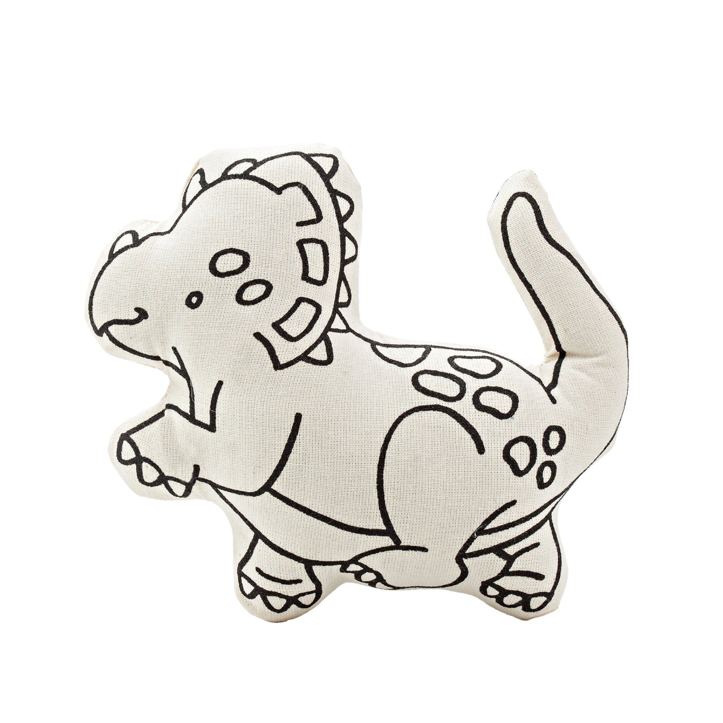 Kiboo Kids Jurassic Series: Triceratops Dinosaur for Coloring and Creative Play