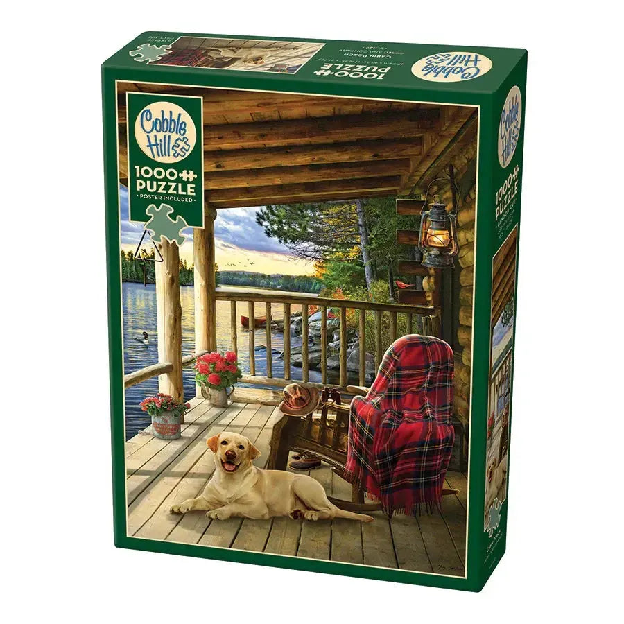 Cabin Porch 1000 Piece Jigsaw Puzzle Cobble Hill