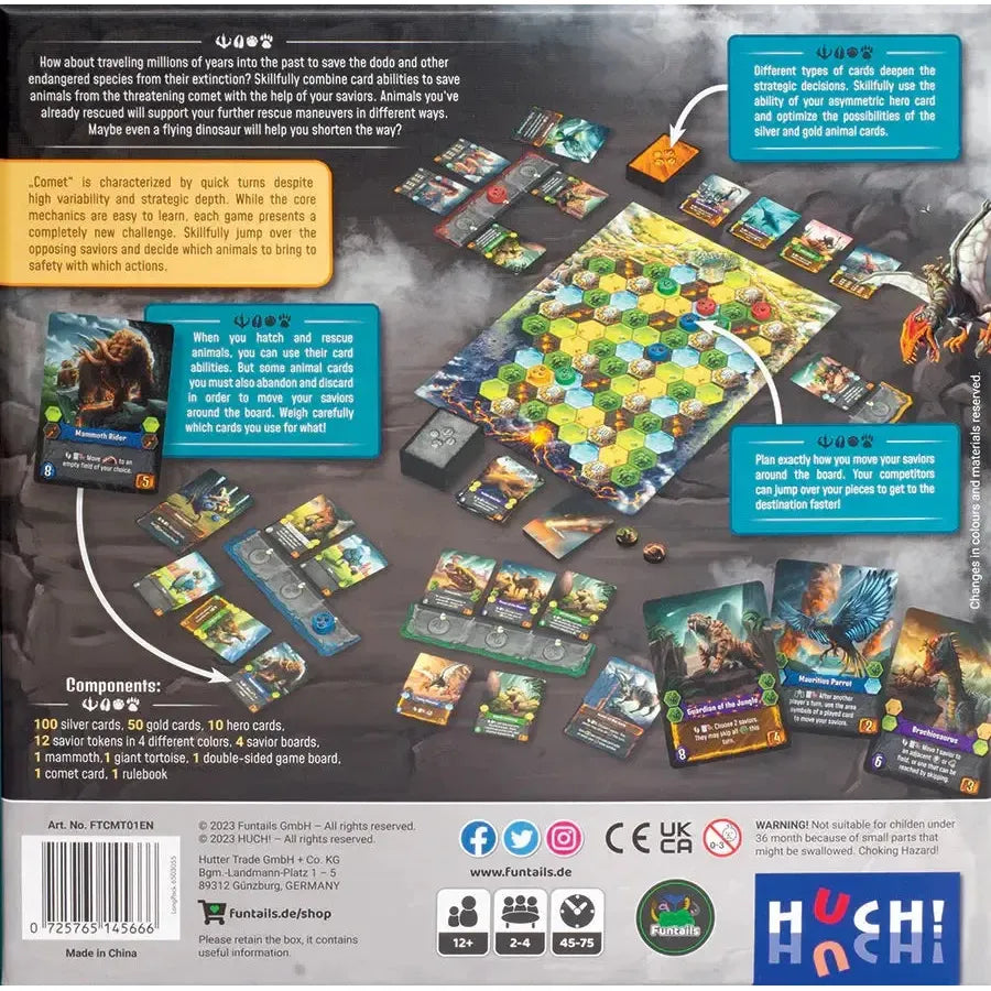 Comet - Strategic Competitive Engine Builder Board Game - Outset