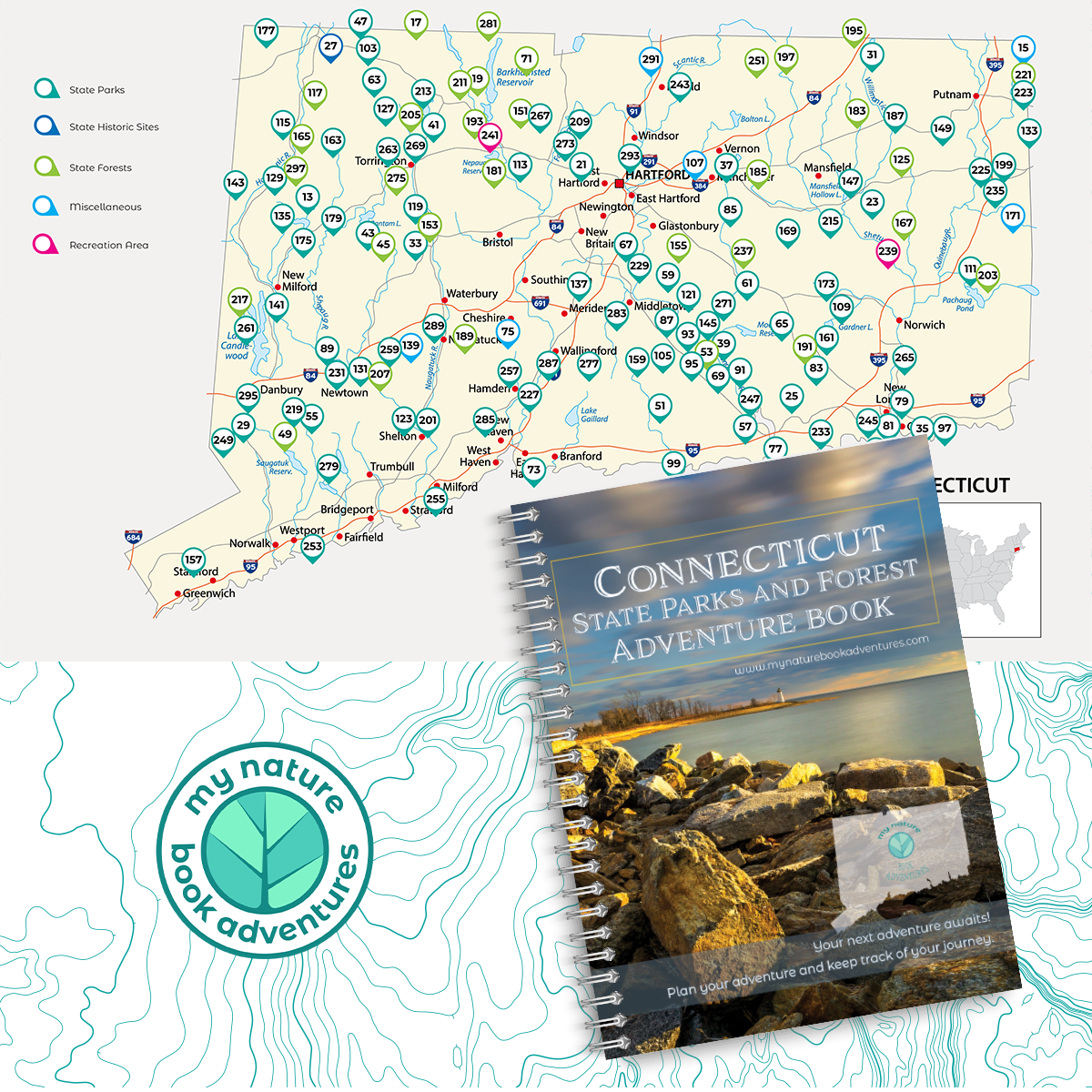 Connecticut State Parks - Adventure Planning Journal