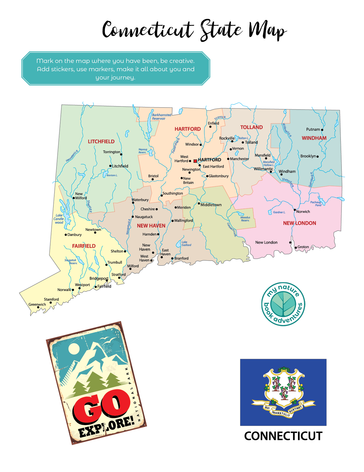 Connecticut State Parks - Adventure Planning Journal