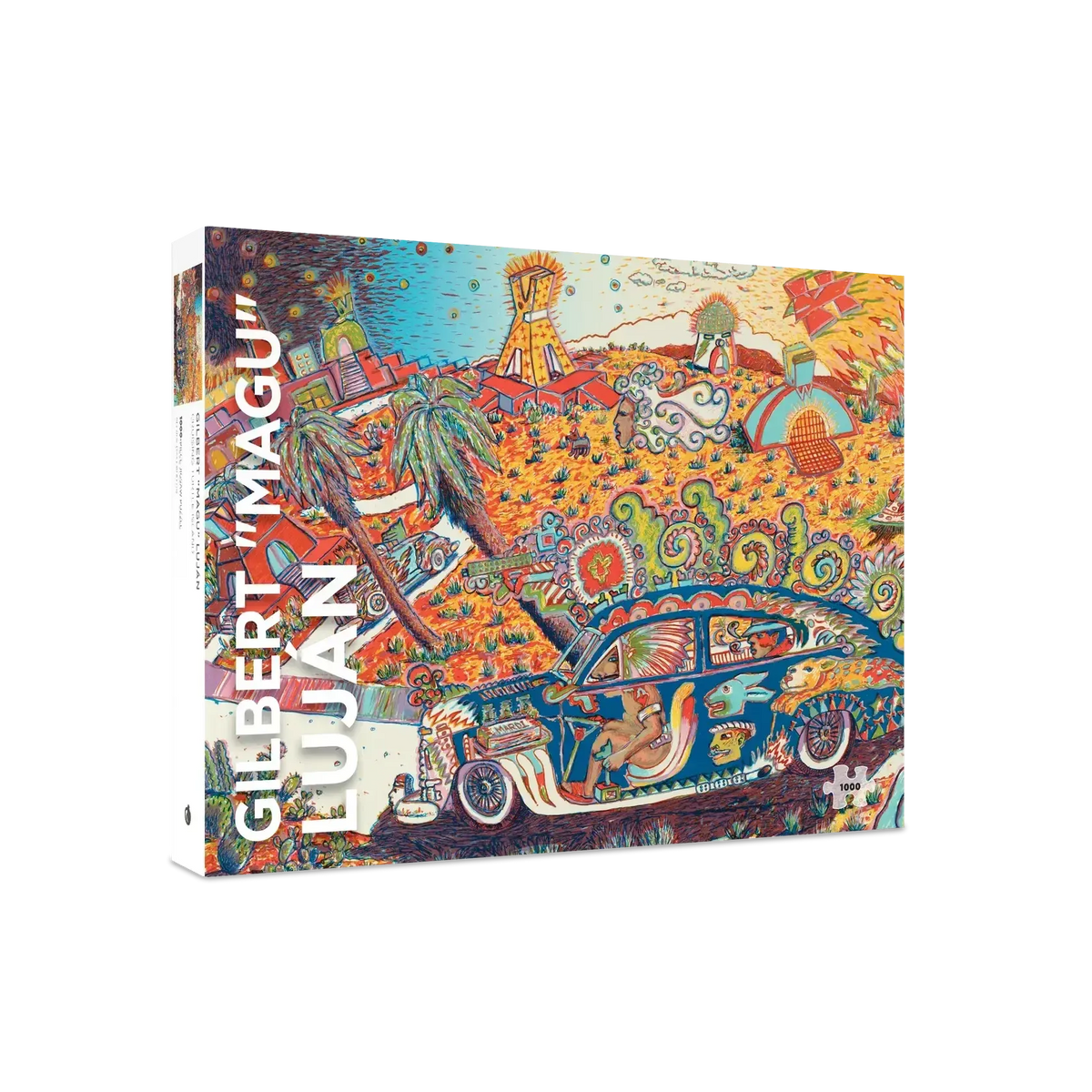 Cruising Turtle Island 1000 Piece Jigsaw Puzzle Pomegranate