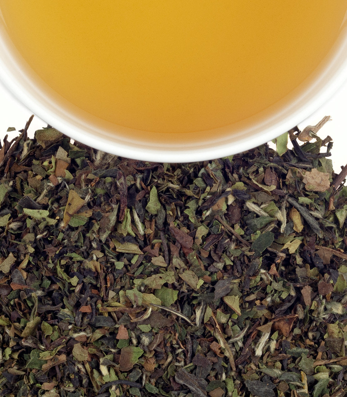 Earl Grey blanco de invierno, HT, lata de 20 sobres