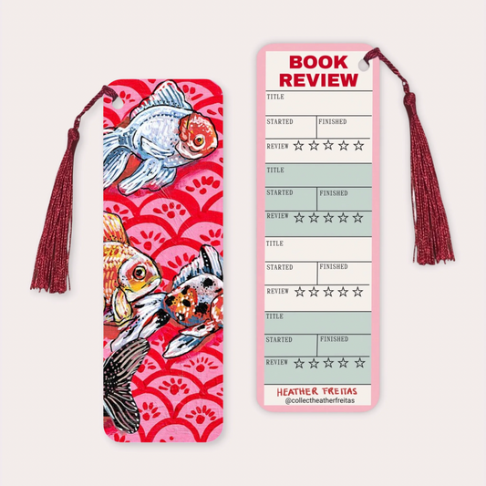 Bubbles & Blooms Soft Touch Premium Bookmark