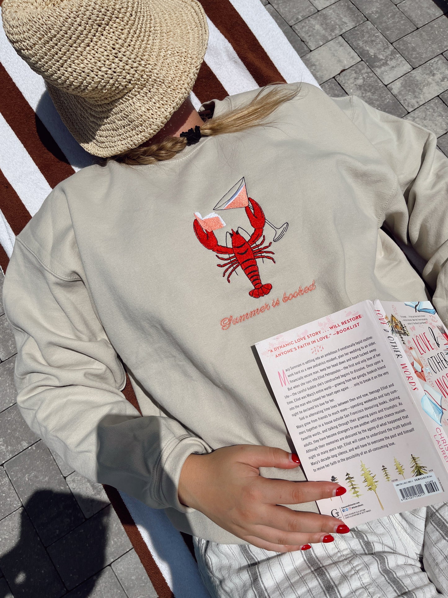 Summer Is Booked Sweatshirt
