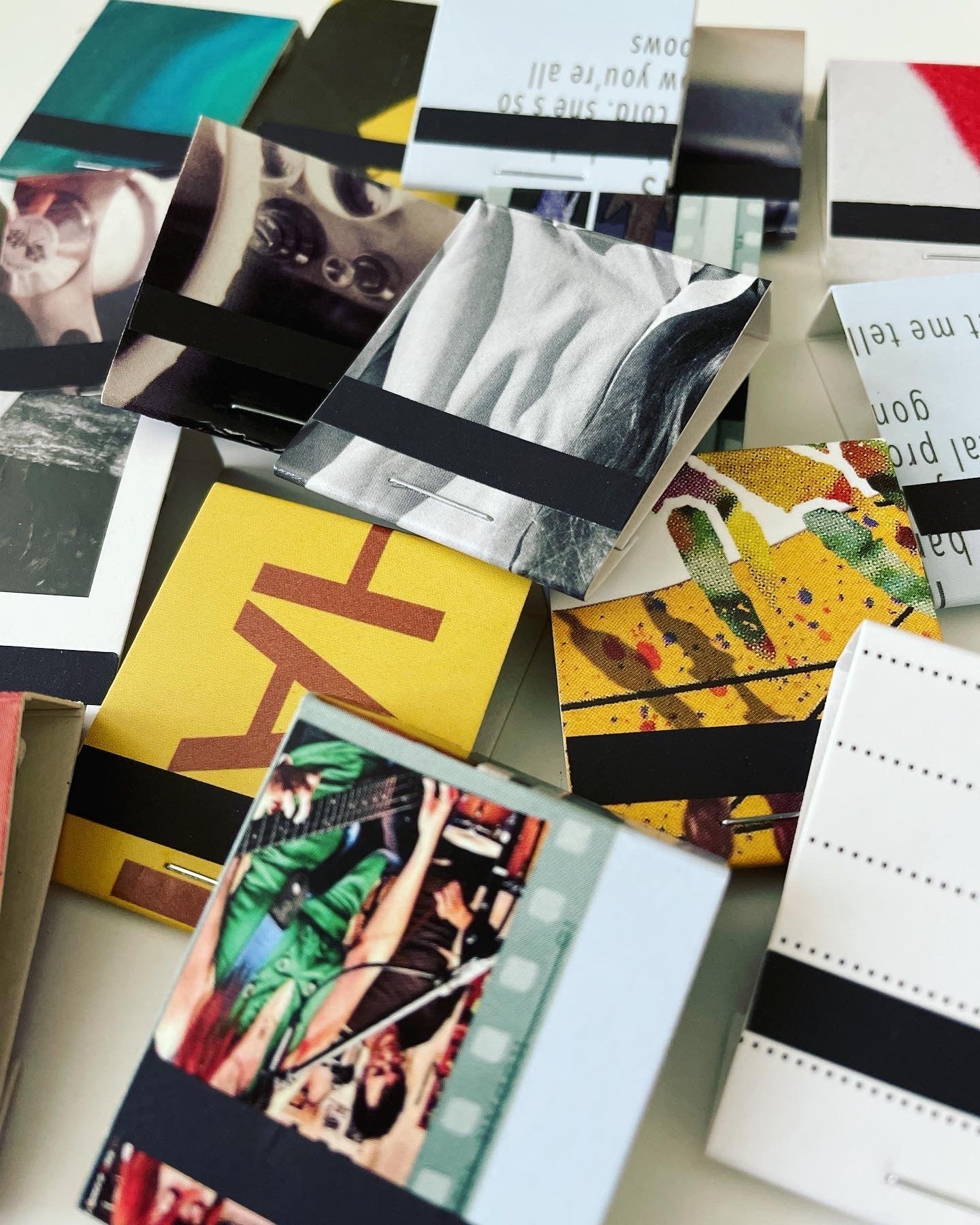 Vintage Vinyl Matchbooks - A set of 4!