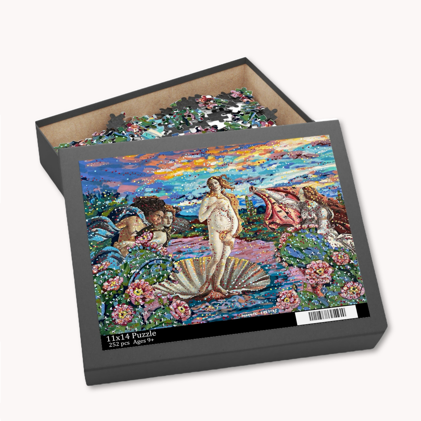 Desert Birth Of Venus Fine Art Puzzle
