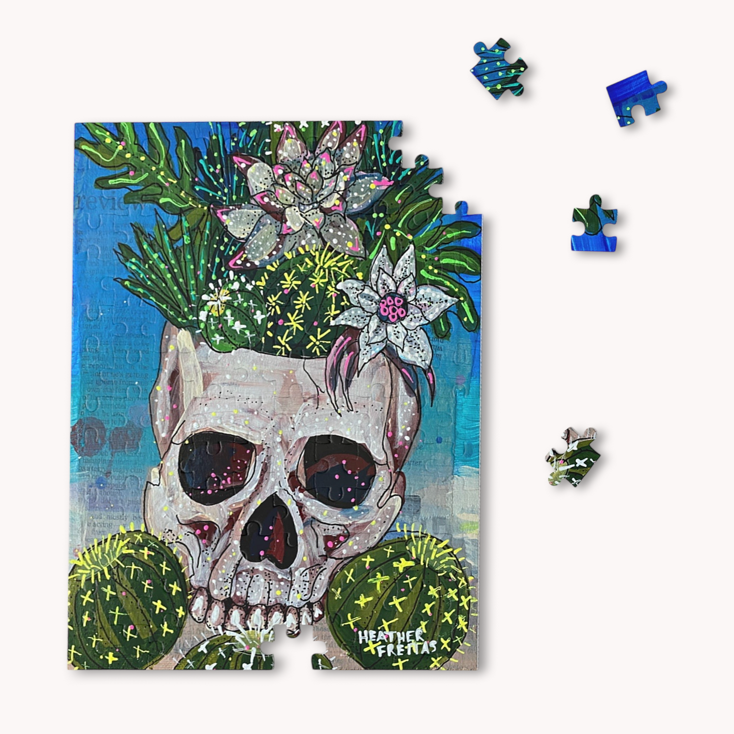 Desert Bloom Fine Art Puzzle