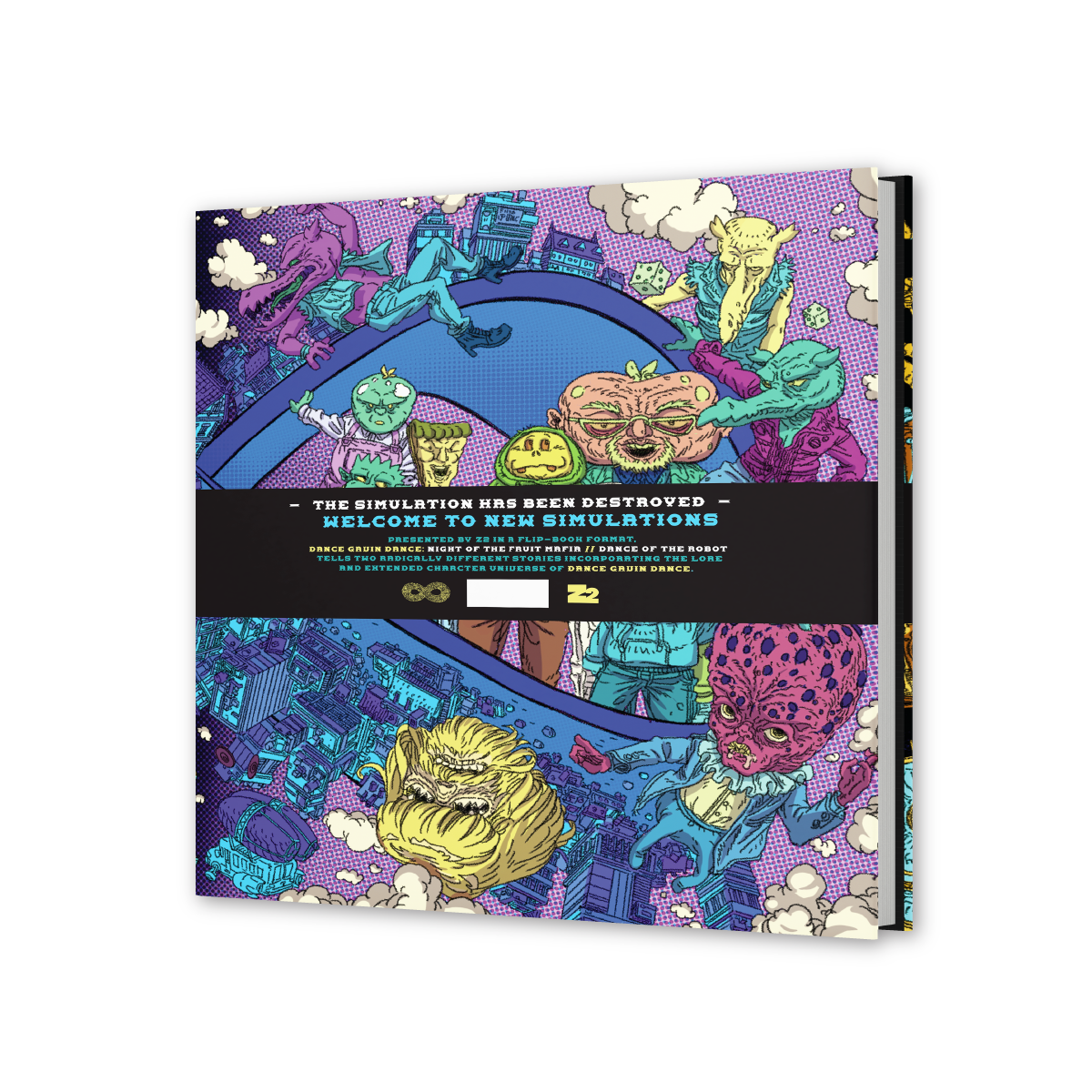 Dance Gavin Dance: La noche de la mafia de la fruta // El baile del robot - Novela gráfica (Edición estándar)