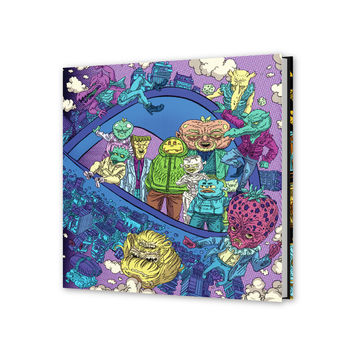 Dance Gavin Dance: La noche de la mafia de la fruta // El baile del robot - Novela gráfica (Edición de vinilo de lujo)