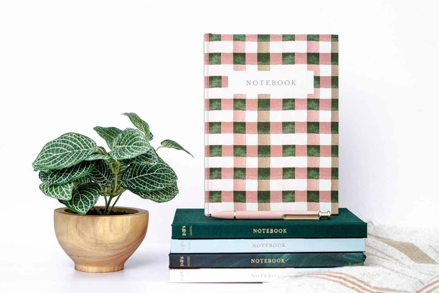 Blank Lined Journal: Emerald