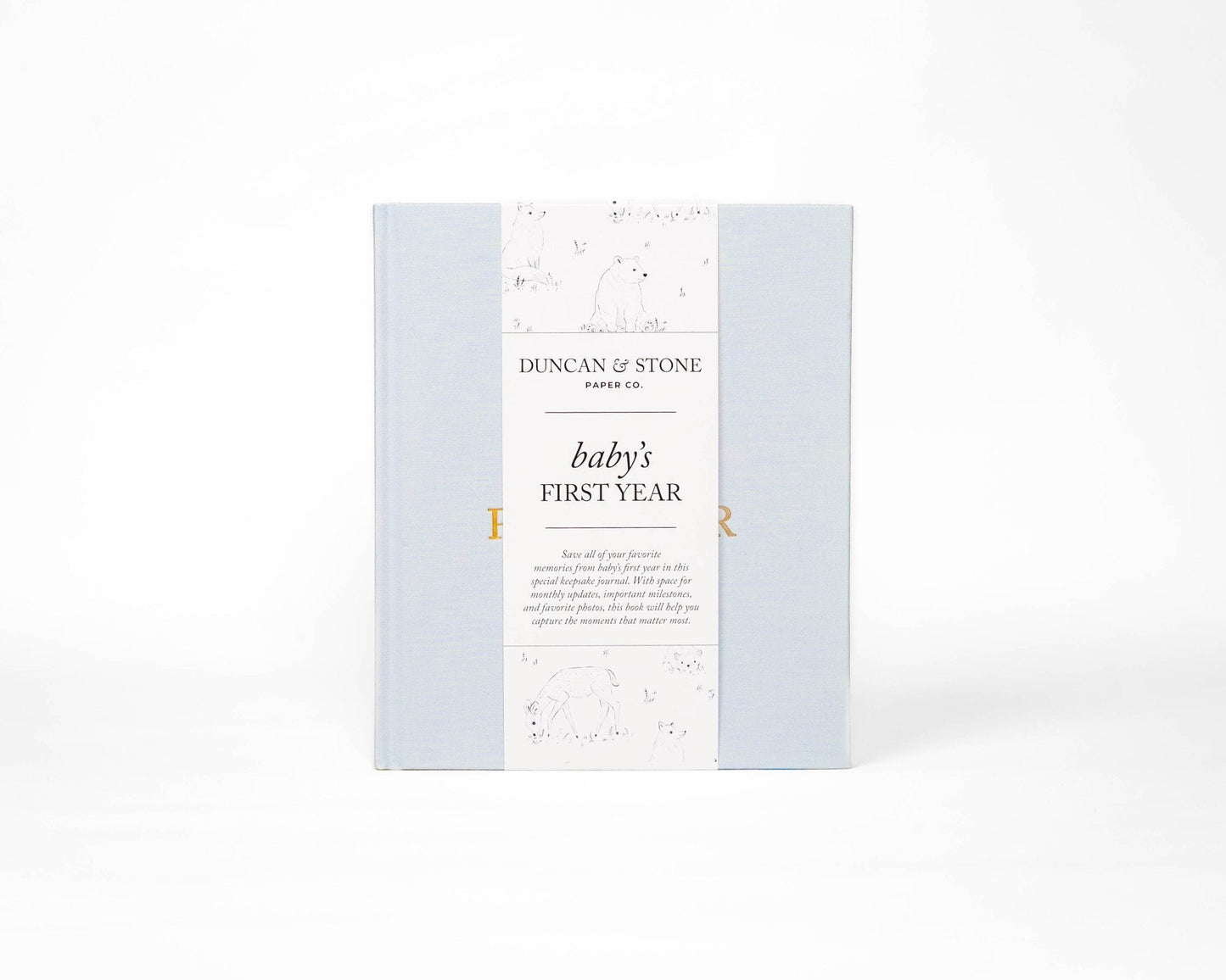 Libro de recuerdos del primer año del bebé