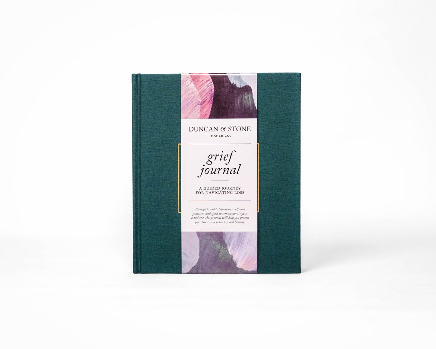 Diario de duelo en verde azulado