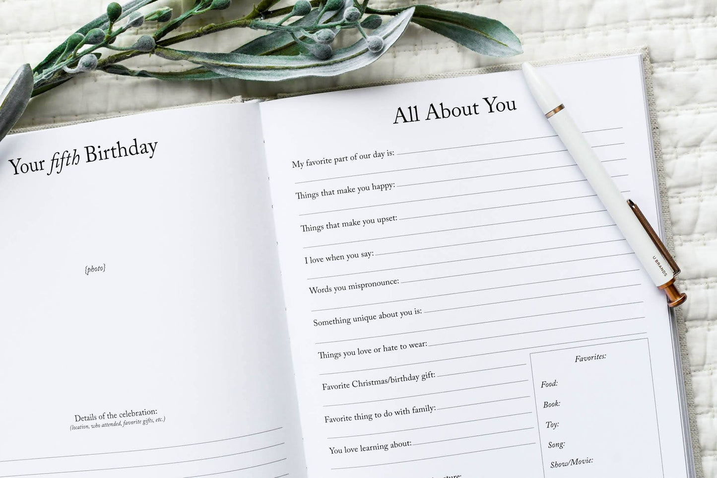 Dear Daughter: Childhood Prayer Journal