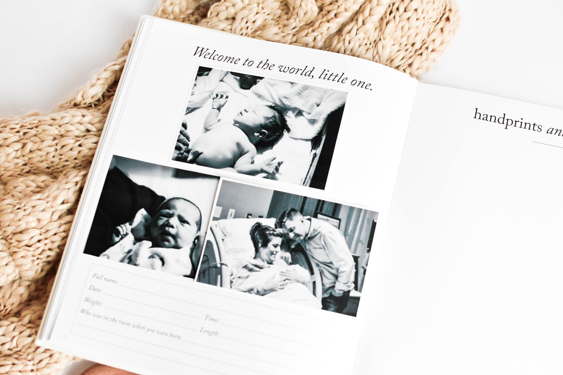 Baby’s First Year Memory Book Baby Gift Sets
