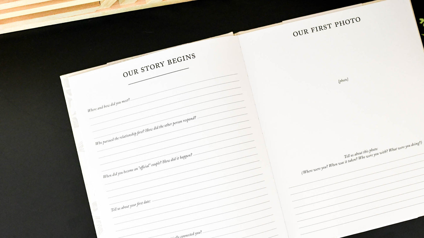 Set de regalo de diario para parejas