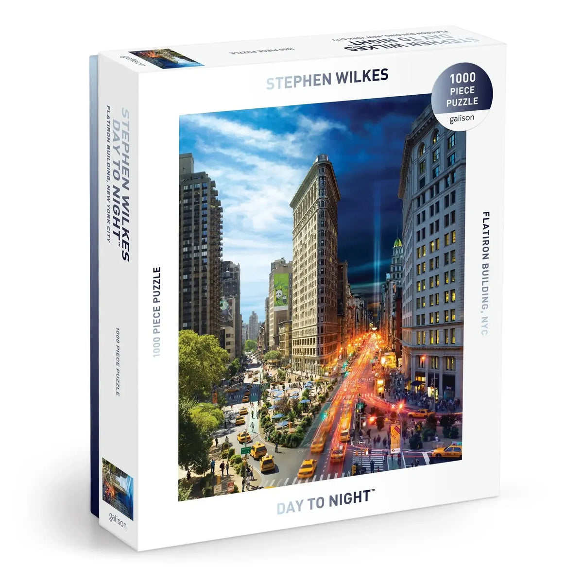Day To Night Flatiron 1000 Piece Jigsaw Puzzle Galison