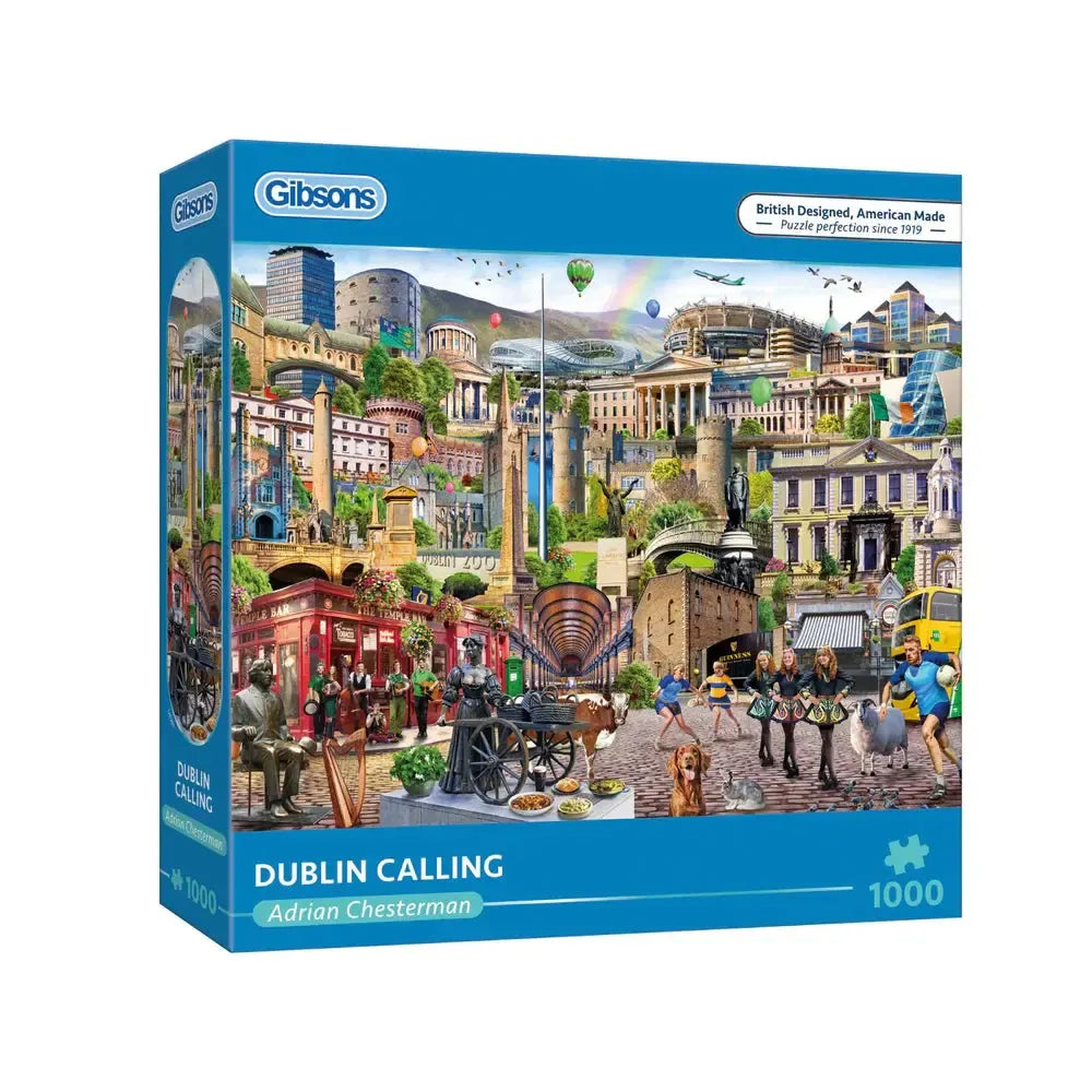 Dublin Calling 1000 Piece Jigsaw Puzzle Gibsons