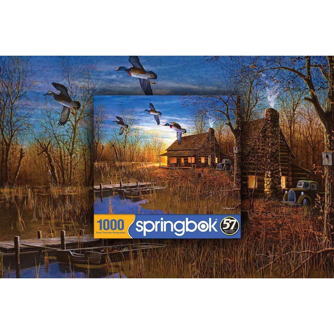 Duck Lodge 1000 Piece Jigsaw Puzzle Springbok