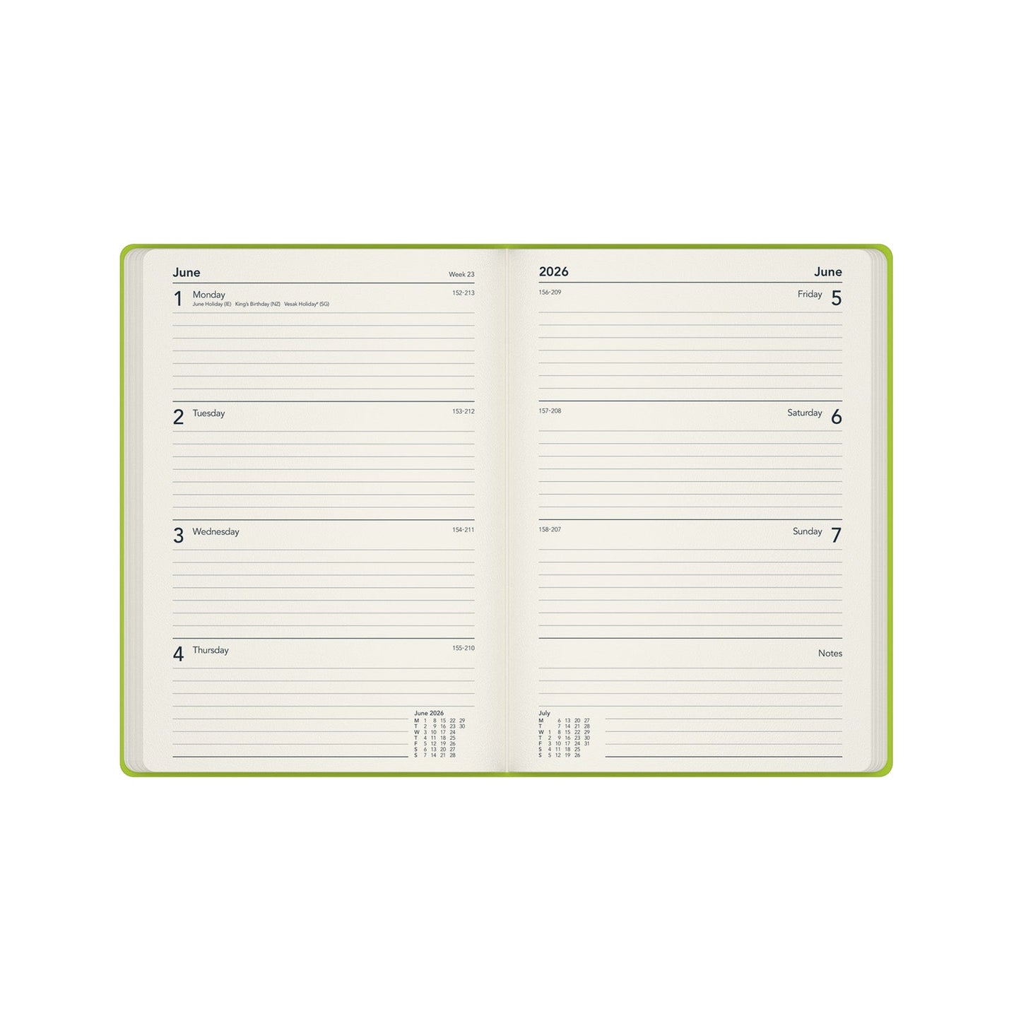 Affirmation - A5 Week-To-View - Diary - 2026 Calendar Year Planner