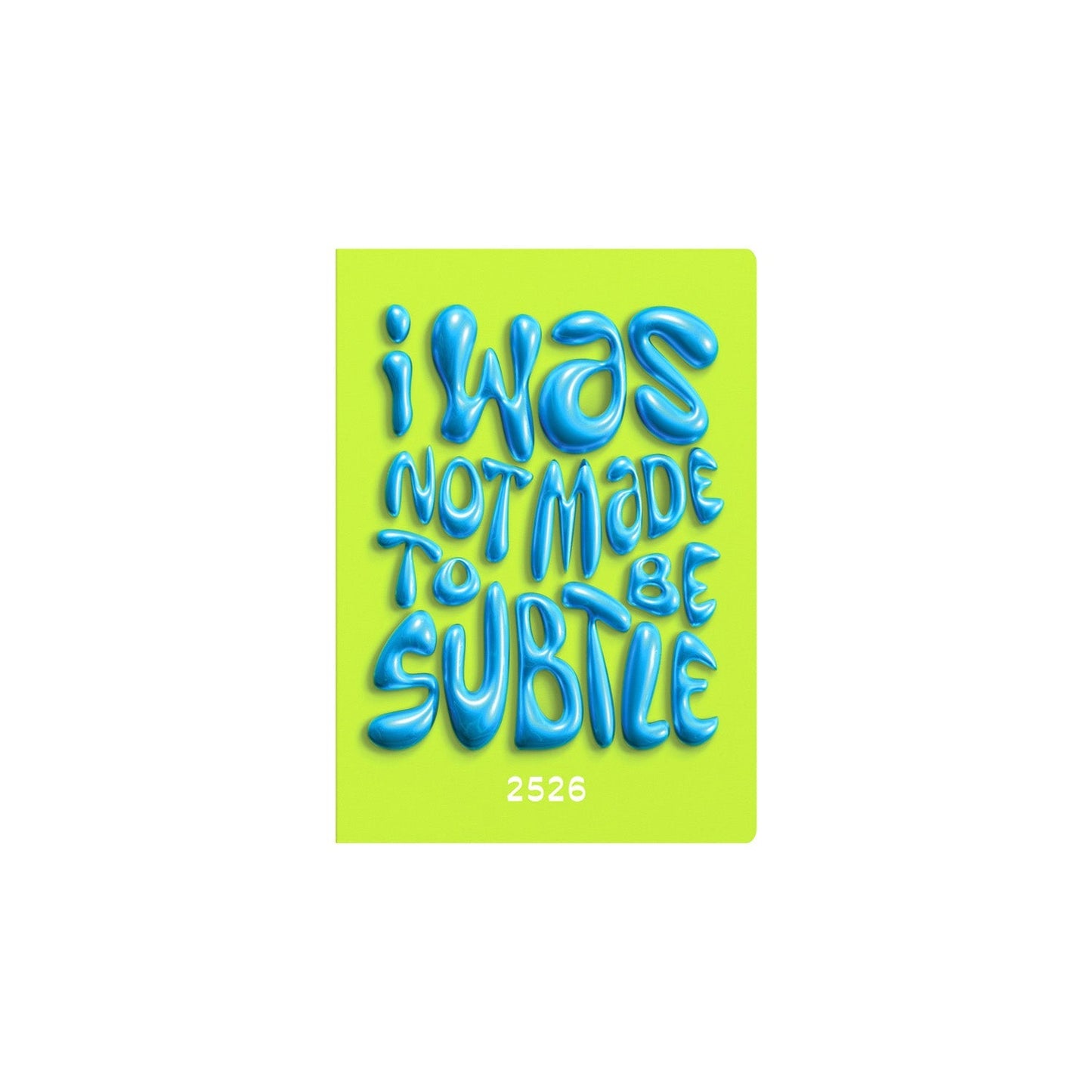 Affirmation - A5 Week-to-View Mid/Academic Year Diary Planner 2025-2026